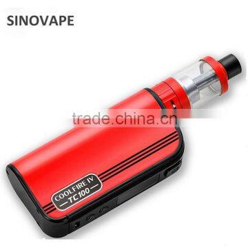 Innokin coolfire 4 tc vapor mod kit Innokin 100w TC Box Mod 100W & 3300mAh Coolfire 4 TC 100w mod kit