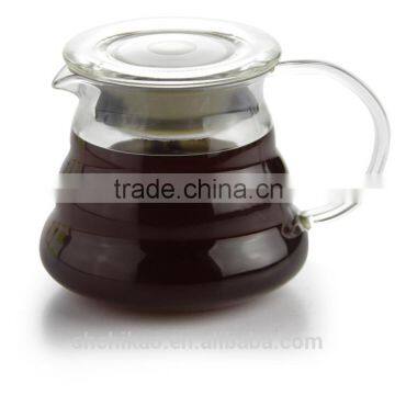 clear glass coffee kettle