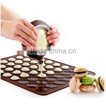 Non Stick Food Grade Safe Silicone Macaroon Mat