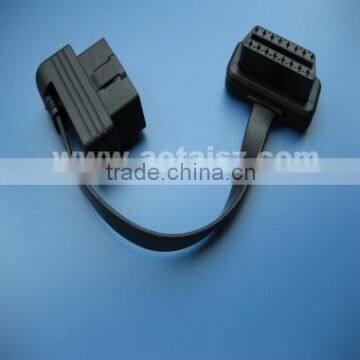 Factory EXW price 16p obd right angle M to F flat cable