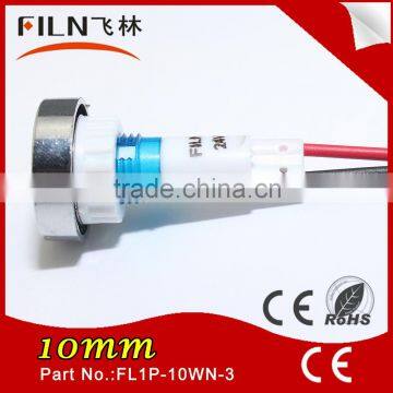220VAC 10mm Screw Thread Led Indicator Light With Metal Nut Filn New Product photo-4
