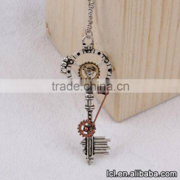 Key Shaped Designer Necklace, Wholesale Steampunk Vintage Necklace photo-2