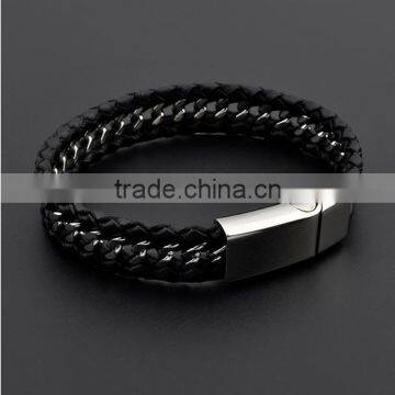 Hot Selling Men Genuine Leather Bracelets Wholesale photo-1