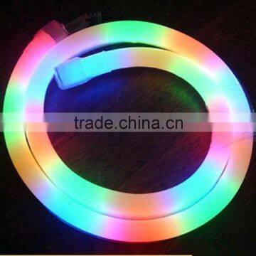 Chinese most popular led neon light indoor/outdoor decoration neon lamps neon lighting with 7color changing