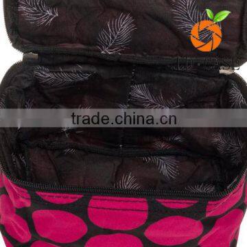 Custom Canvas Cosmetic Zipper Bags for Traveling With Custom Printing photo-6