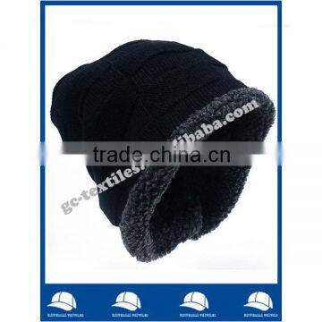 new product for 2015 china manufacturer OEM CUSTOM LOGO winter acrylic men warm beanie hat and cap