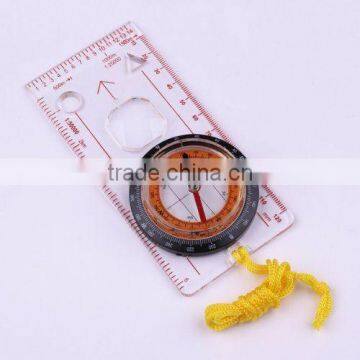 E016 Baseplate Ruler Map Scale Compass Scouts Camping Hiking