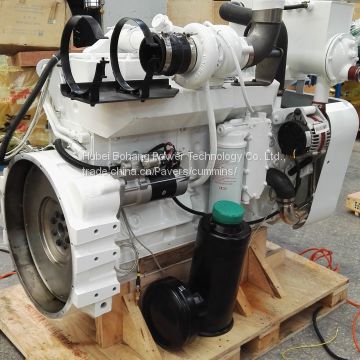 Dongfeng Cummins 120hp diesel boat engine with heat exchanger