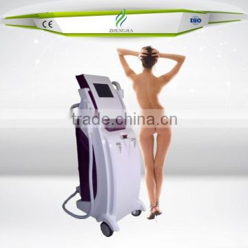 Widely use e-light ipl rf nd yag laser multifunction machine