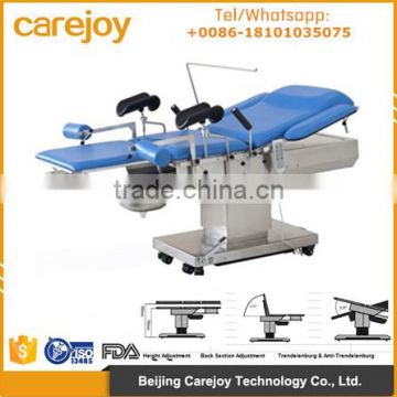 CE approved Multi purpose Electric operating table Obstetric Table surgical bed childbearing examine gynaecology ROT-204M