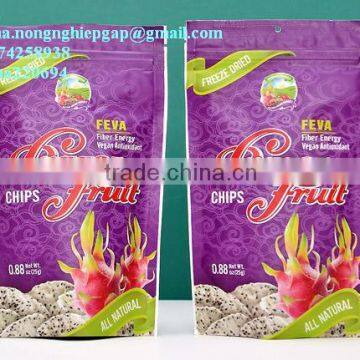 Freeze Dried Dragon Fruit Chips-Dried Fruit Chips from Vietnam High Quality