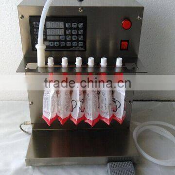 fruit juice doypack liquid filling machine