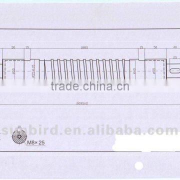 SiO2 99.6% SY type Fused Silica Roller