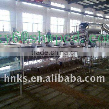 1-2t Chicken Feet Production Line/chicken feet plant/chicken feet peeling machine