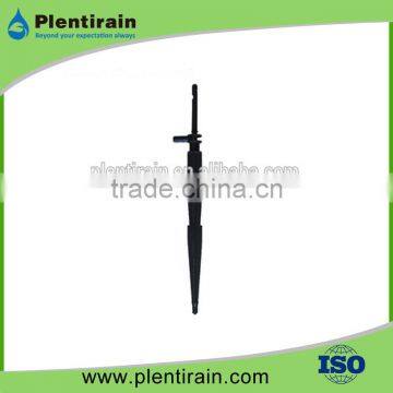 Straight arrow dripper for drip irrigation, drip irrigation system