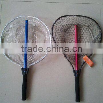 Aluminium Frame Rubber Net Folding Landing Nets photo-3