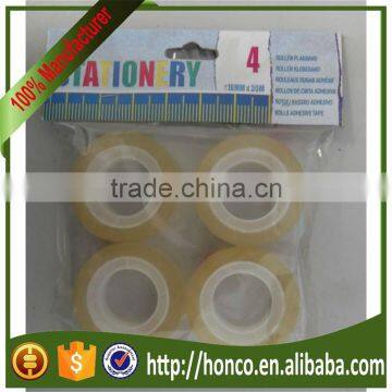 Stationery plastic tape