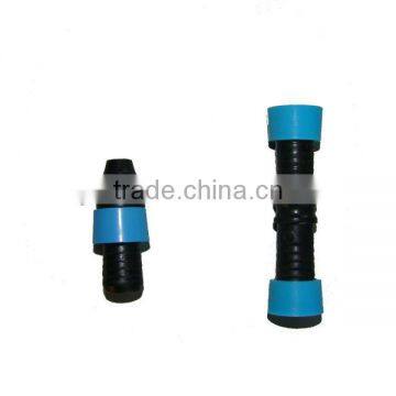 Drip irrigation fitting coupling