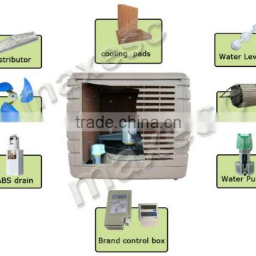 Industrial Electric Water 18000M3/H Eco Friendly Swamp Air Conditioner