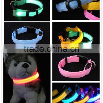 Pet collar making supplies high-end led dog harness