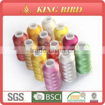 reflective embroidery thread 120d/2 rayon embroidery thread