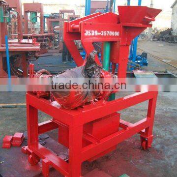 HF1-10 clay block making machine , interlocking clay brick machine , mobile clay brick machine