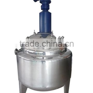 100L Stainless steel single wall blending machine, syrup/ liquid stirring tank, durable mixing reactor