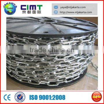 DIN763 Galvanized marine anchor Link Chain