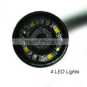 Industrial Endoscope 9mm HD Monitor Video Inspection Camera 1m Cable Borecope 4 LED Plumbing Sewer Snakescope photo-5