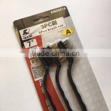 Copper Wire Scrub Brush Sets With Plastic Handle photo-5