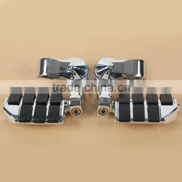 Chrome 360 Degree Adjustable Highway Footpeg Footrests For 32mm photo-6