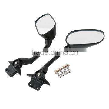 Black 10mm Rear View Side Mirror For Yamaha T-MAX 530 2012-2014 2013 Motorbike photo-3