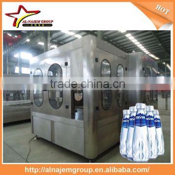 PET bottle mineral water filling machine production line