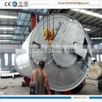 Engineer Oversea Service Avaliable Waste Tyre Recycling to Oil Energy Pyrolysis Machine photo-4