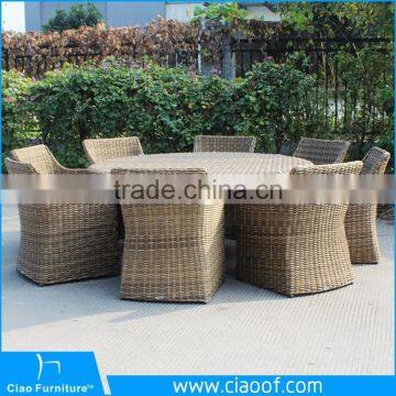 Classics UV-Proof Dining Set Rattan Chairs Outdoor Furniture photo-2