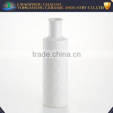 Bottles ceramic jar white tall elegant vases