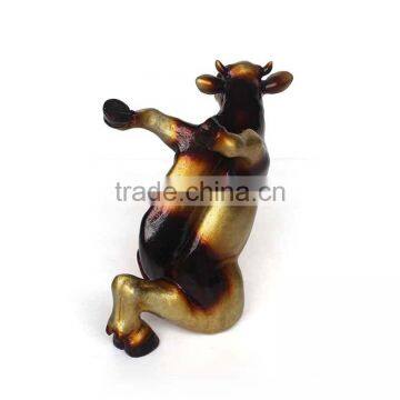 2015 Cow Shape Design Resin Animal Wine Bottle Holders photo-3