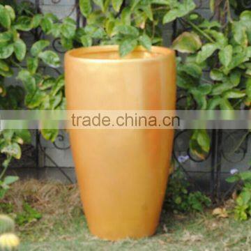 Fiberglass Garden Round Flower Planter photo-6