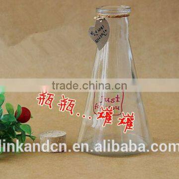 2014 haonai geliable glass products,potion glass bottle