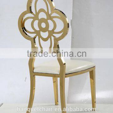 Foshan Furniture Modern Stainless Steel Dining Chair for Restaurant photo-5