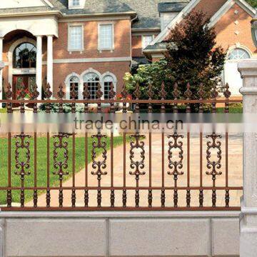 Garden Decoration Cast Antique Decorative Aluminum Metal Garden Fencing