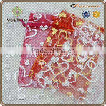 2016 Hotsale Cheap Organza Holiday Gift Round Pouch Drawing Bags for Jewelry photo-4