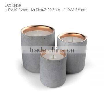 Soy Wax Candle Jar Decorative Ceramic Candle Jars photo-2