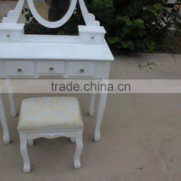 Vienna | Dressing Table, Mirror & Stool Set| Premium Quality | Laura James | Shabby Chic