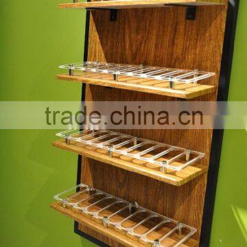 Wall-hung Type Wood Display Useful Nail Salon Furniture TKN-M555 photo-3