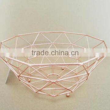 Jiangmen Factory Fashion Design Storage Metal Wire Fruit Basket Hanging Wire Fruit Basket photo-4