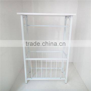 Scroll Design Bathroom Storage Table Magazine Table photo-2