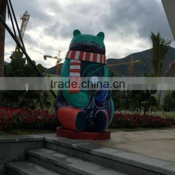 Fiberglass Bear Statue photo-3