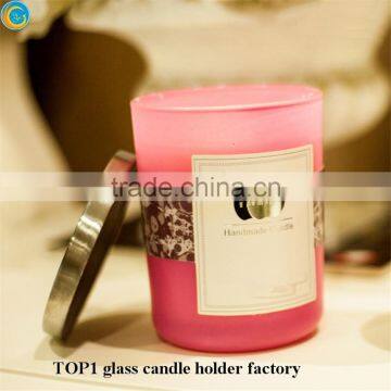 Scented Candles in Glass Jar With Metal Lid for Decoration photo-2