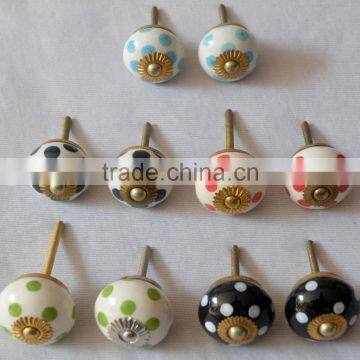 Mix Design Unique Hand Painted Drawer Knobs photo-3